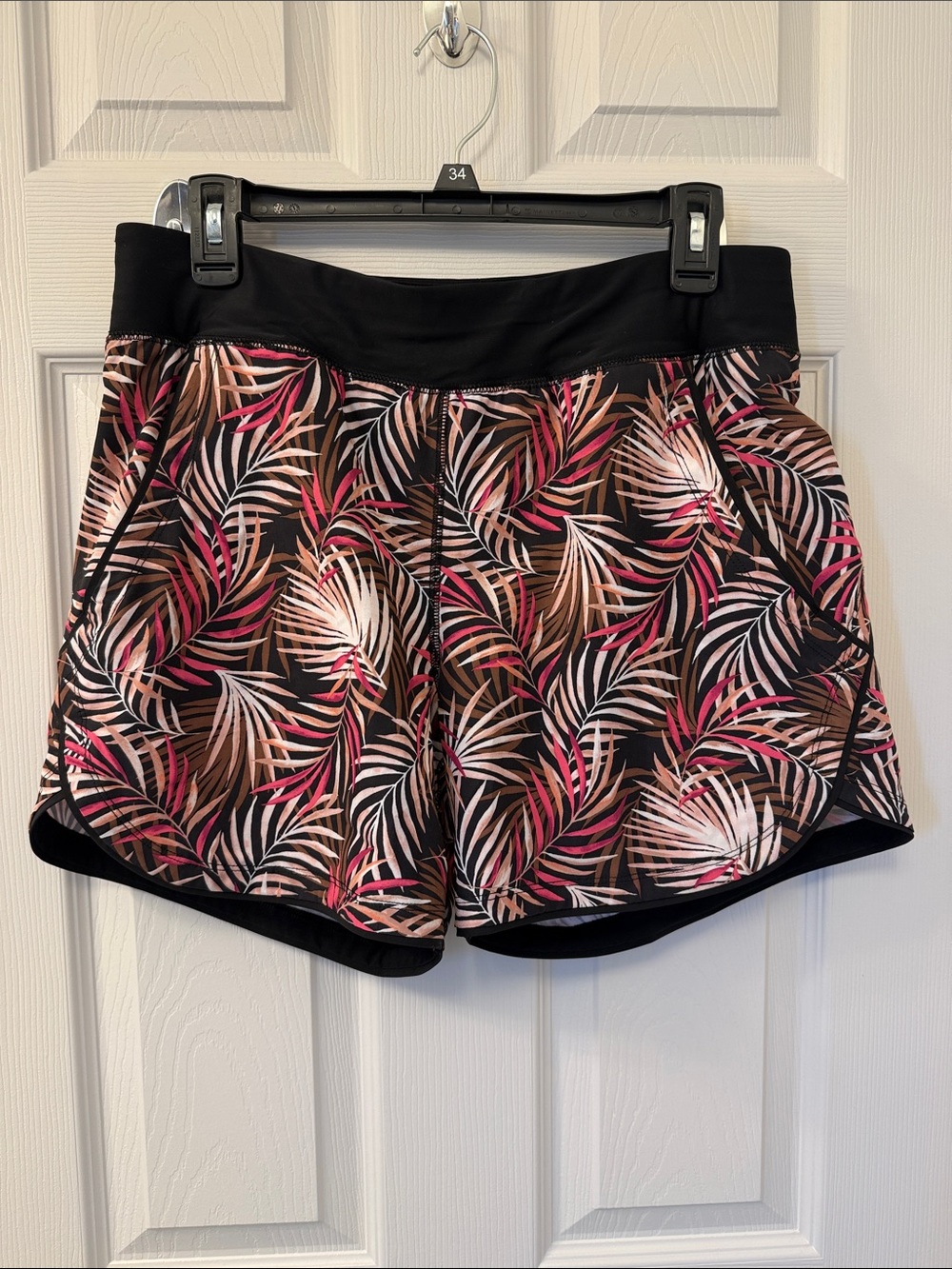 Lands End Tropical Print Board Shorts